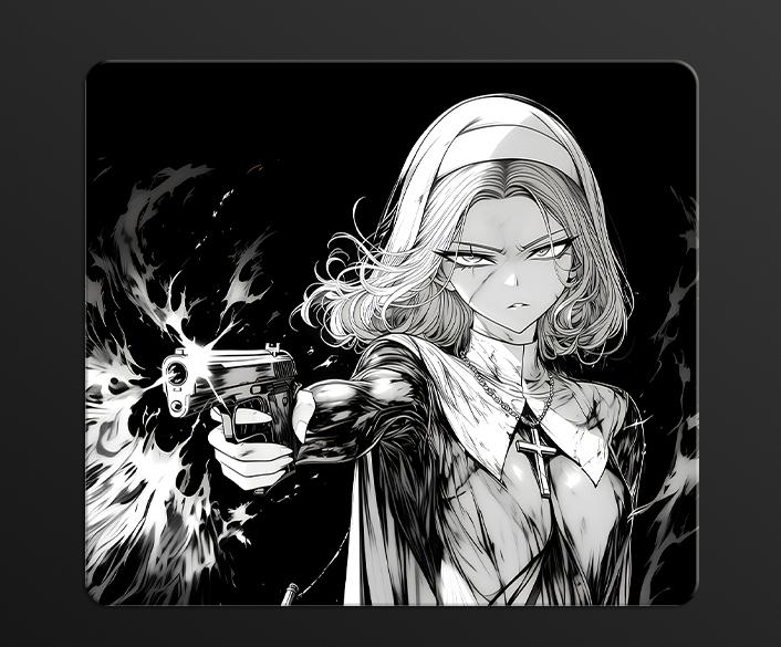 Resin mouse pad