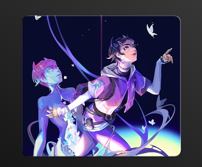 Glass mouse pad(+6)
