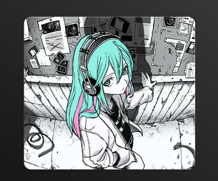 Glass mouse pad(+7)