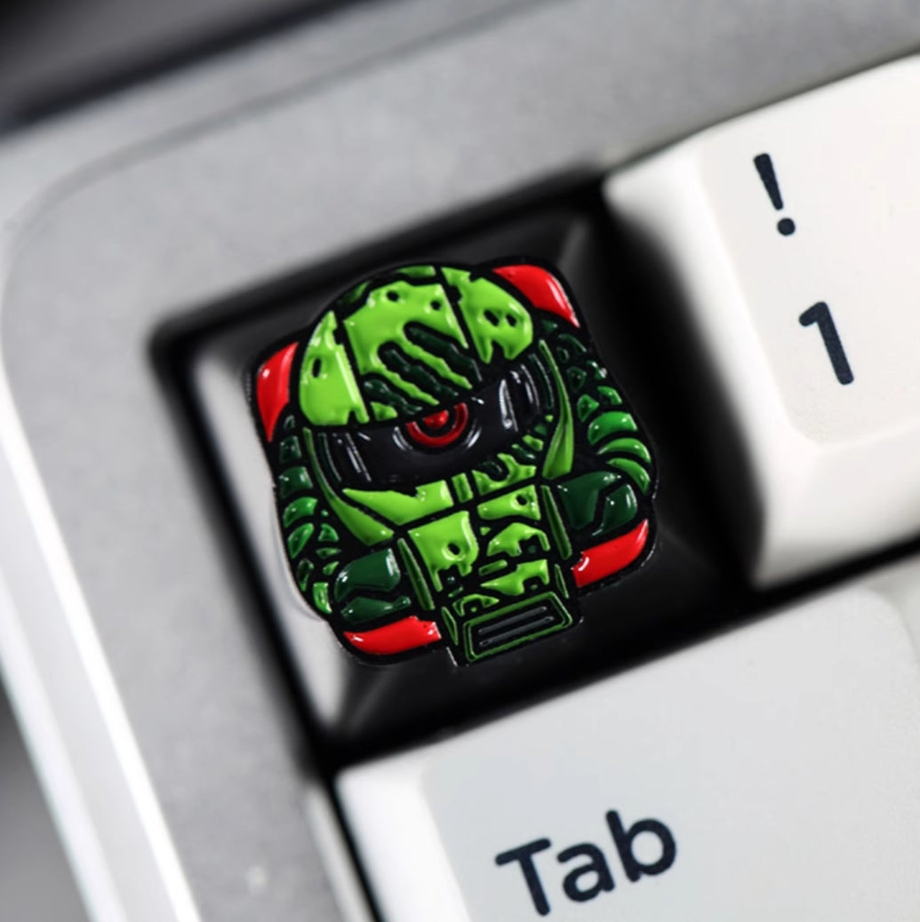 GUNDAM Personalized Keycap Mechanical Keyboard Cap Zinc Alloy Personalized Decorative Keycap