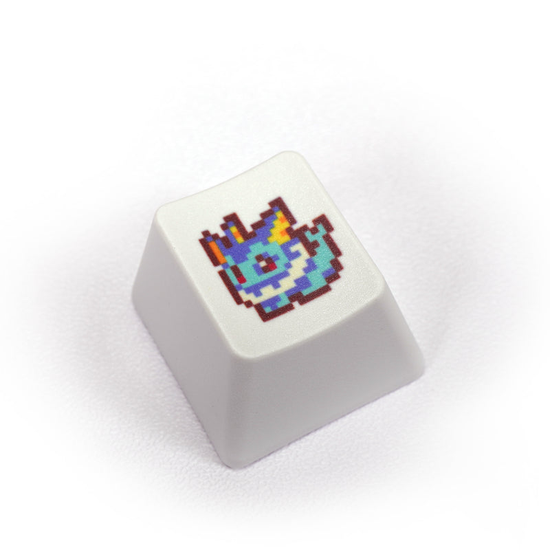 Pokemon thermal sublimation printing pixel keycaps