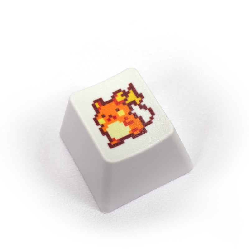 Pokemon thermal sublimation printing pixel keycaps