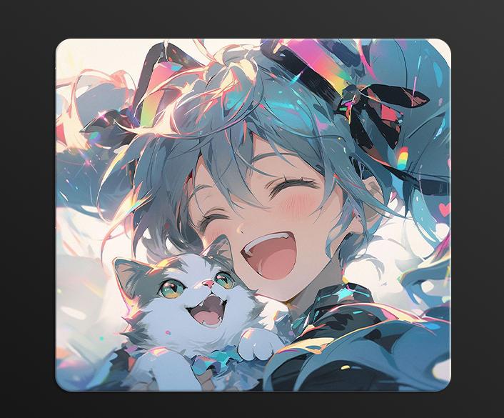 Resin mouse pad