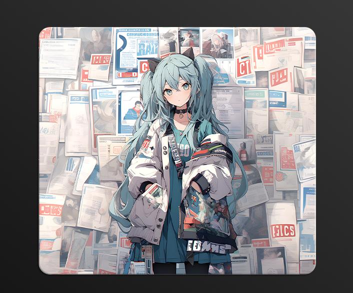 Resin mouse pad(+12)