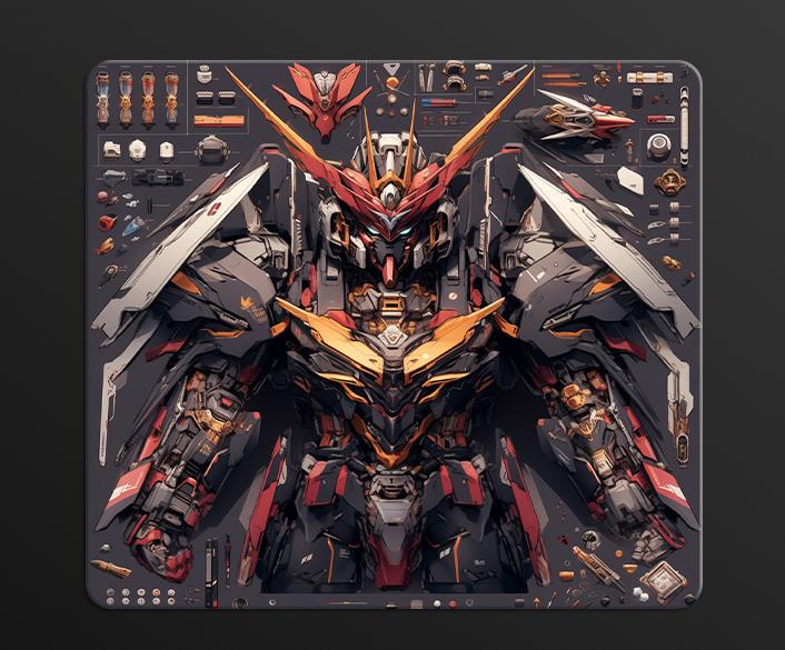 Glass mouse pad(+13)