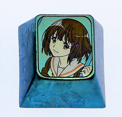 hibike! Euphonium, 1U titanium alloy metal personalized keycaps, keyboard decorative keycaps