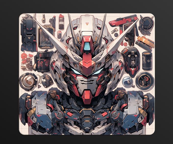 Resin mouse pad(+20)