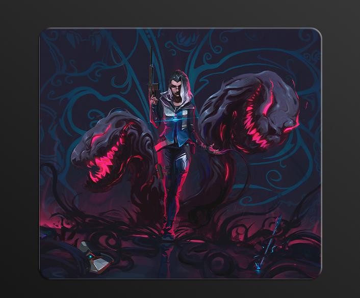 Resin mouse pad