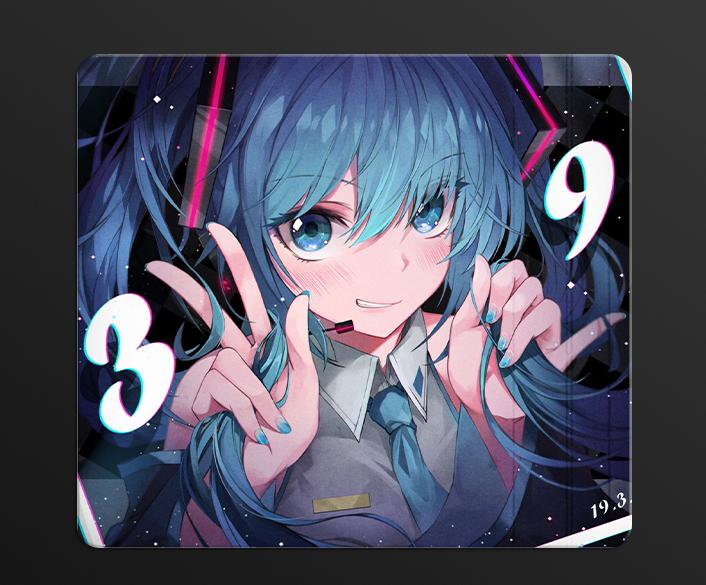 Glass mouse pad(+3)
