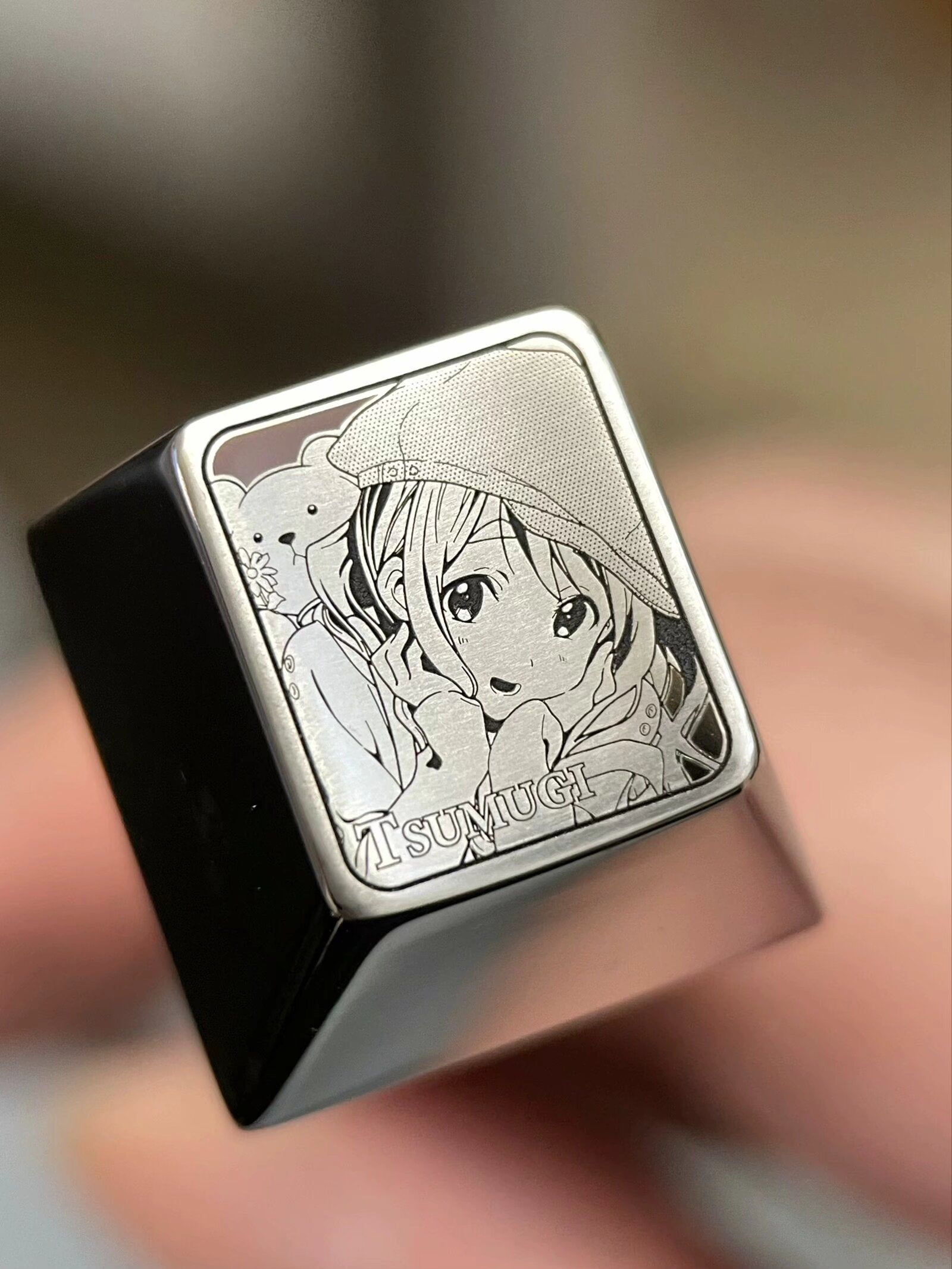 K-ON Five Person Team, Pointillized Titanium Alloy Keycap Set, Personalized Keycaps