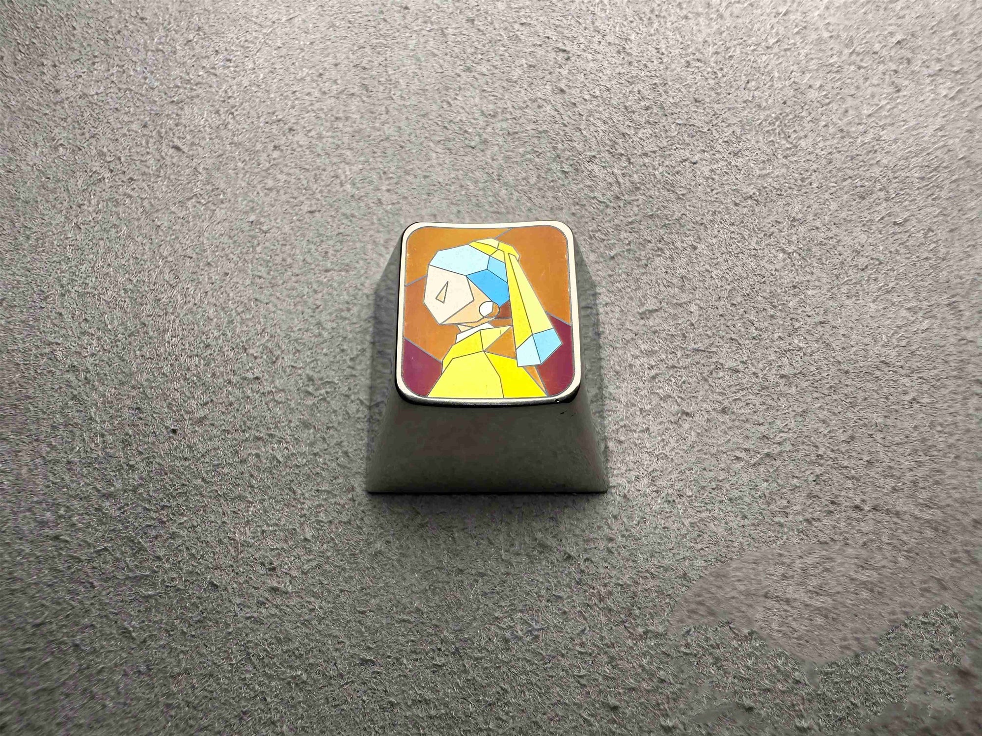 World renowned paintings, artist series, titanium alloy carved and painted, mechanical keyboard personalized decorative keycaps.