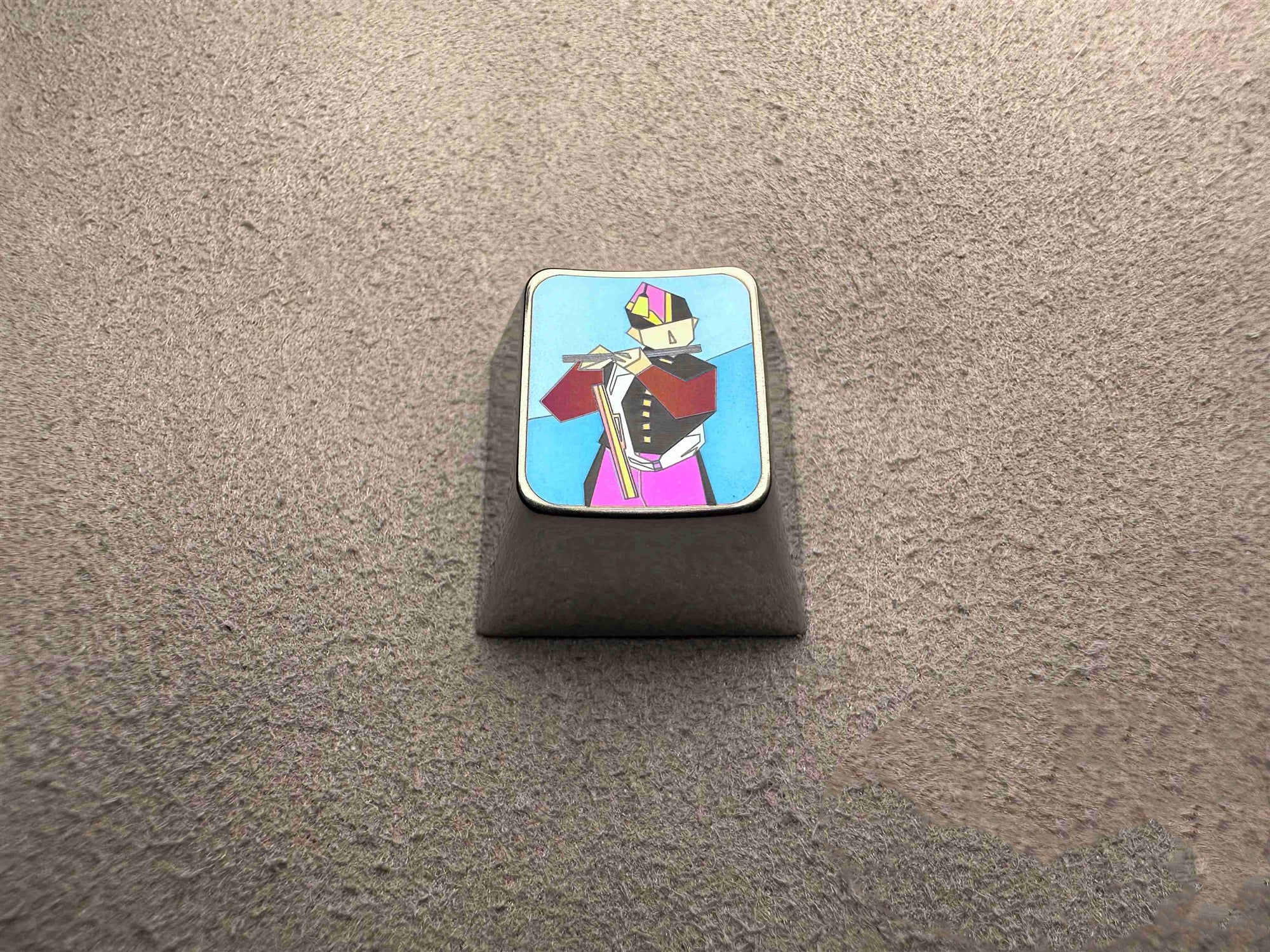 World renowned paintings, artist series, titanium alloy carved and painted, mechanical keyboard personalized decorative keycaps.