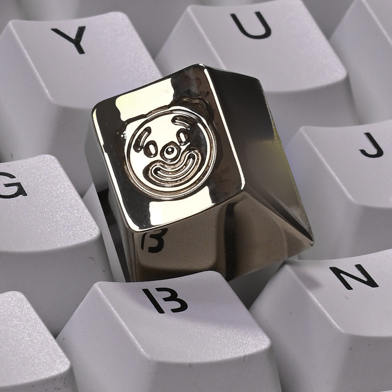 The Joker series all metal personalized keycaps have an original factory height of R4