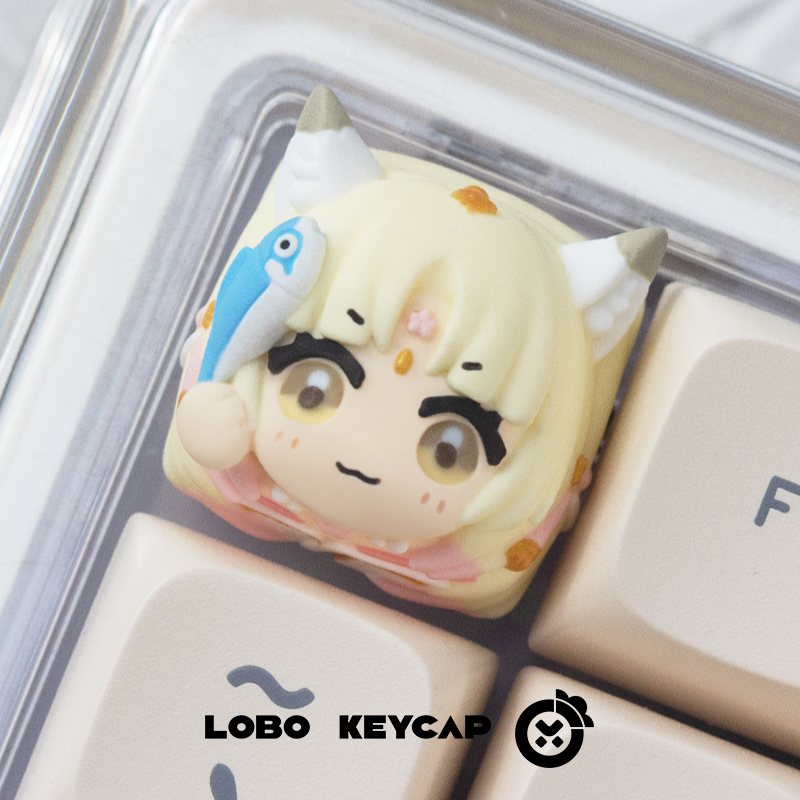 Naraka: Bladepoint, Personalized resin keycaps, keyboard decorative keycaps.