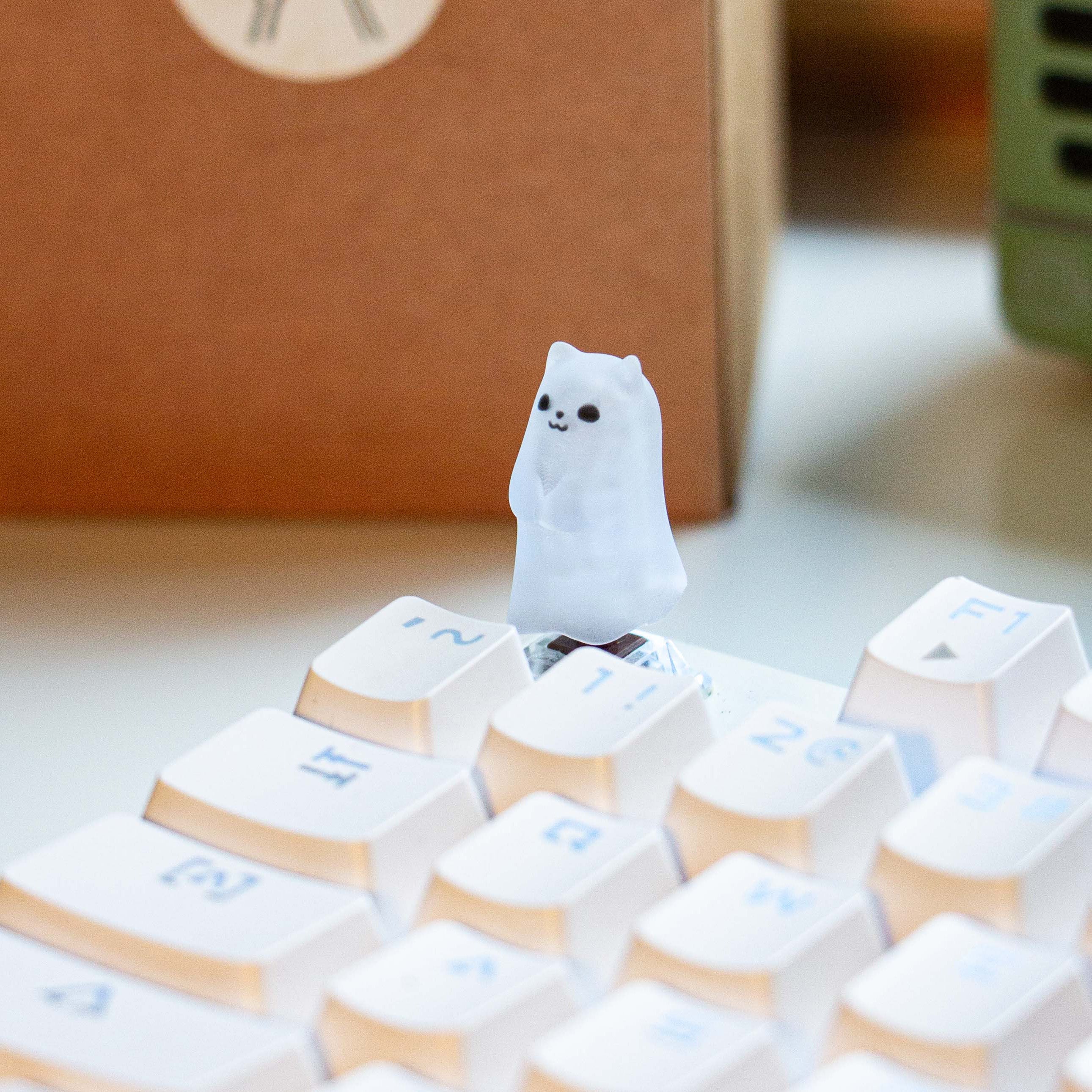 Ghost keycaps, single ESC personalized DIY keycaps, mechanical keyboard keycaps.