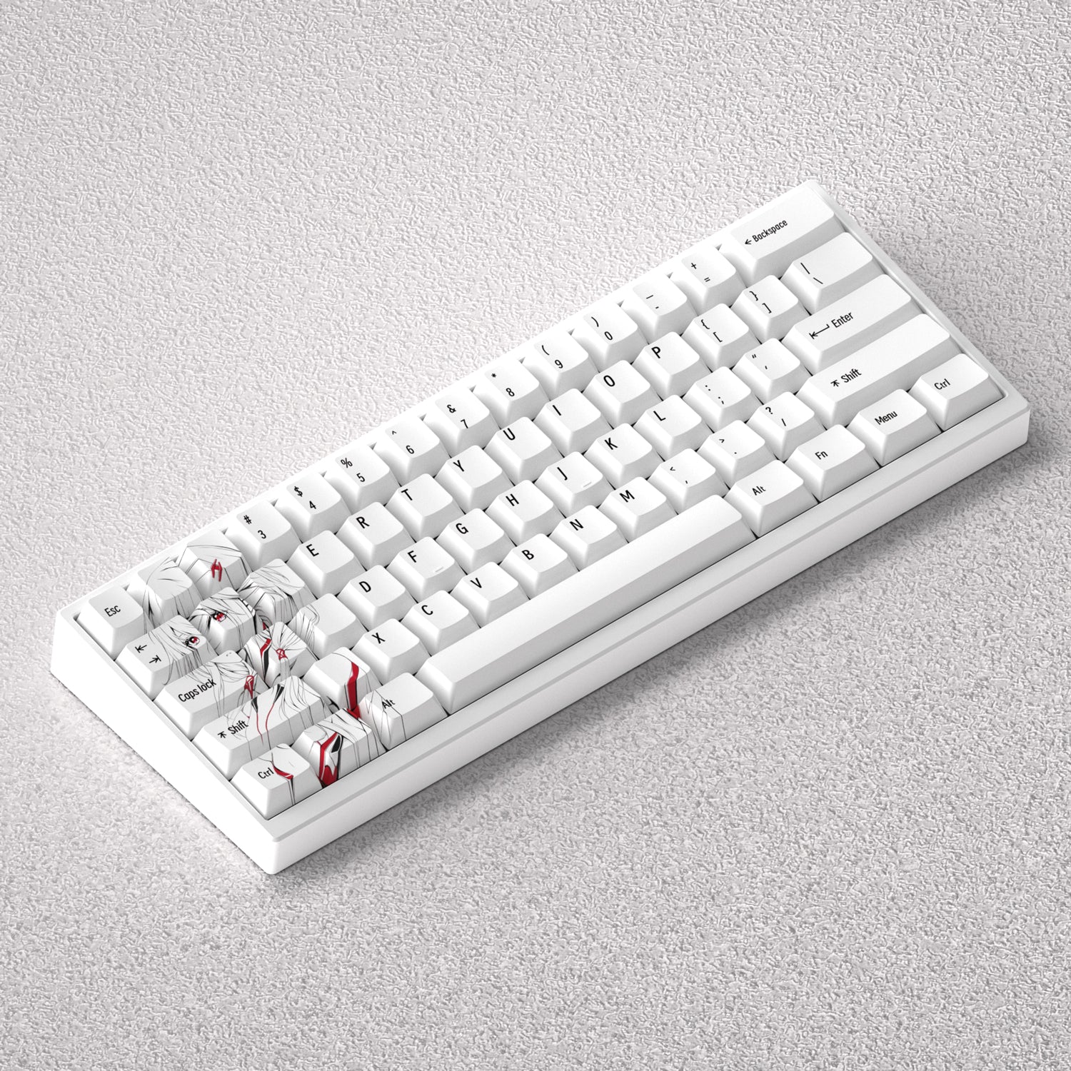 Yuzuriha Inori keycap anime theme factory height PBT positive fitting 60 65 68