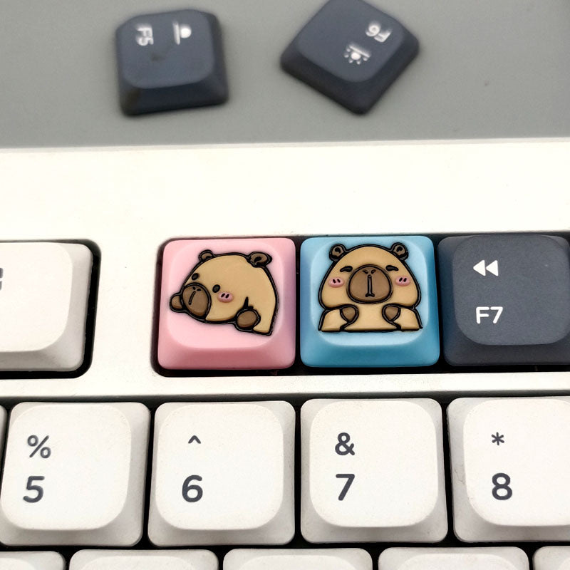 capybara, Adapt to the highly personalized keycaps of NuPhy Air switches. Decorative keycaps
