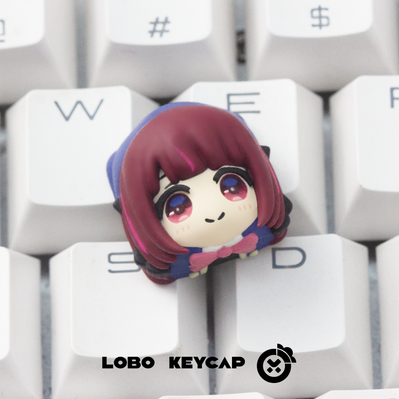 The child I pushed! Series Theme Personalized Resin Molding, Decorative Keycaps