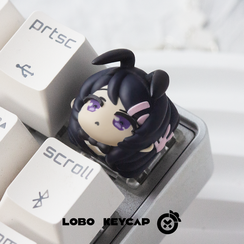Youth Pig Head Youth Series, Personalized Resin, Multi Color Resin Shaped Personalized Keycaps, Decorative Keycaps