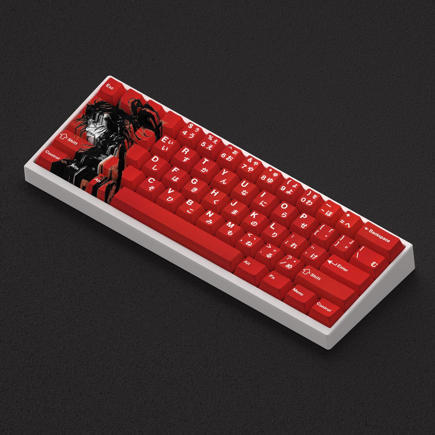 Vagabond, Anime keycap original factory height side engraved transparent keycap PBT side transparent personalized set key
