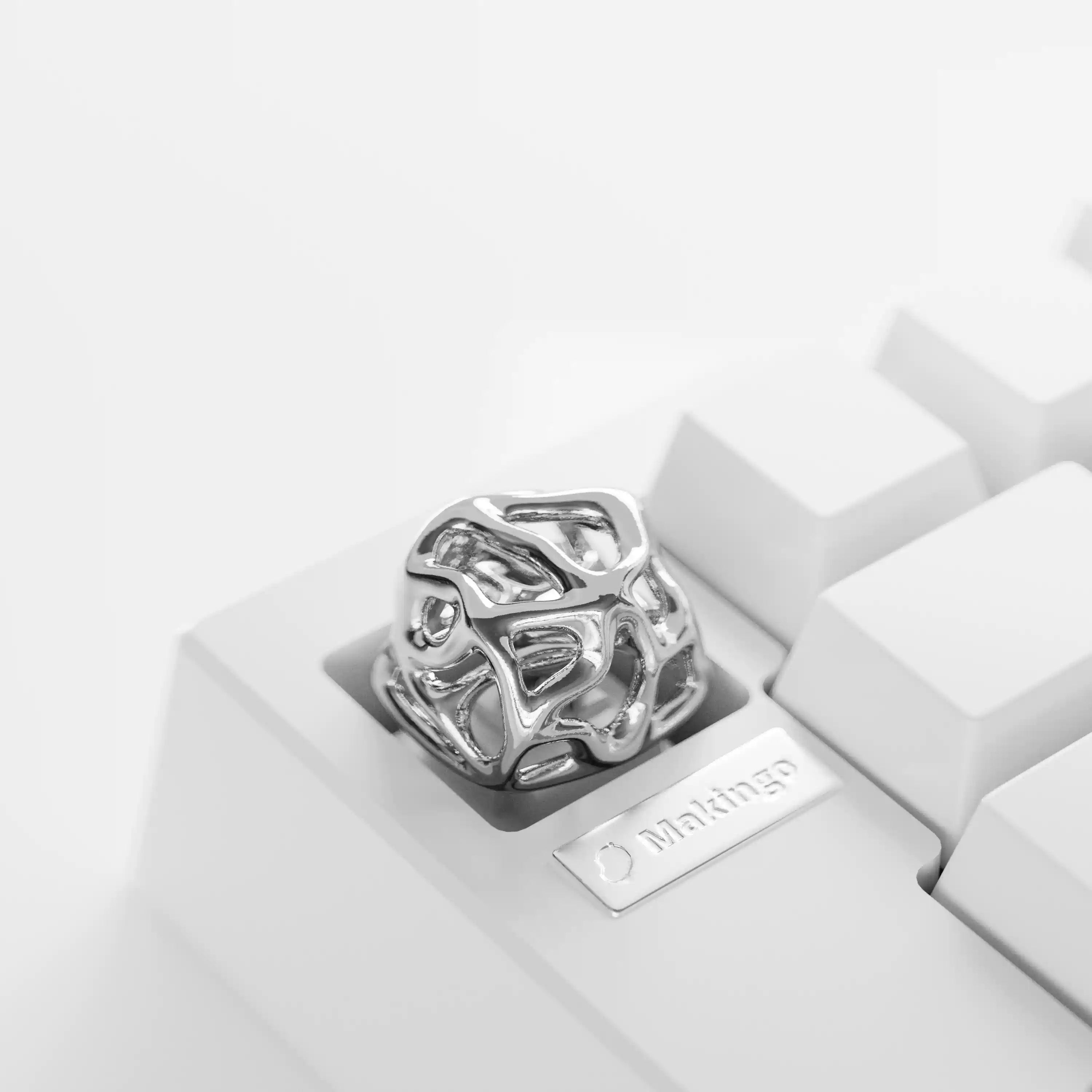 Hollow out personalized keycaps, customized metal aluminum alloy keycaps, single original Esc key