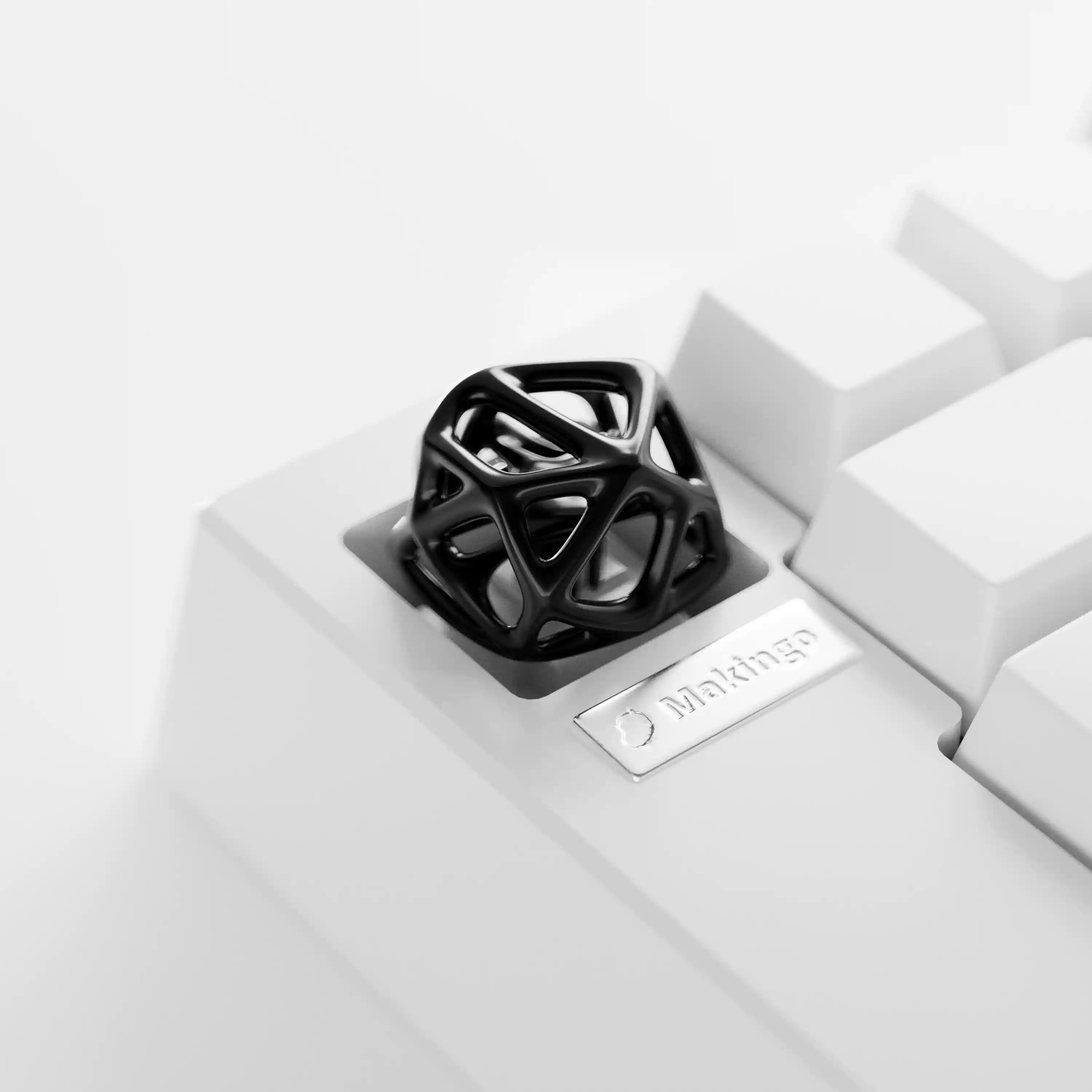 Hollow out personalized keycaps, customized metal aluminum alloy keycaps, single original Esc key