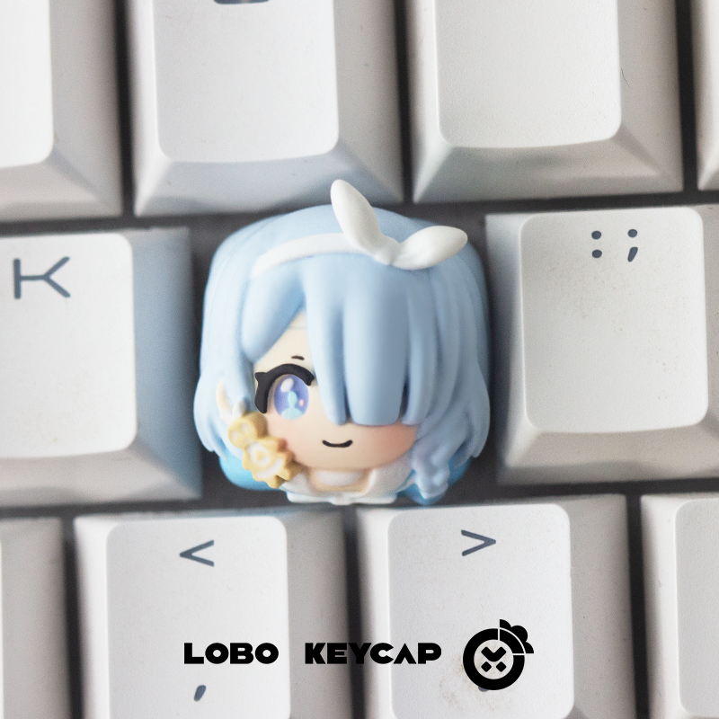Blue Archive! Theme keycaps, personalized resin mechanical keyboards, artistic keycaps