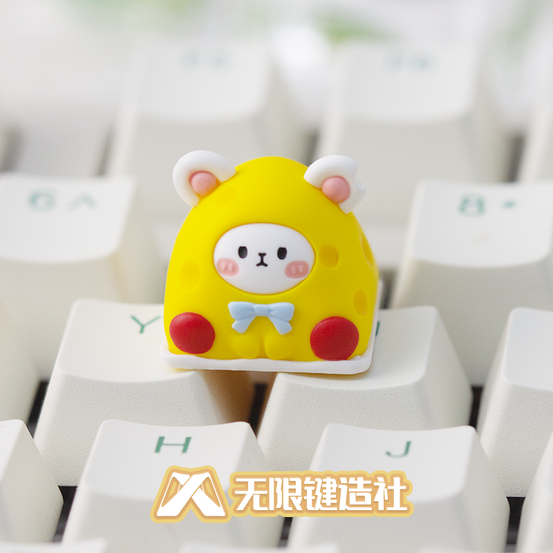 Sweet Mouse Cute Keycaps Original Personalized Custom Resin Mechanical Keyboard Keycaps