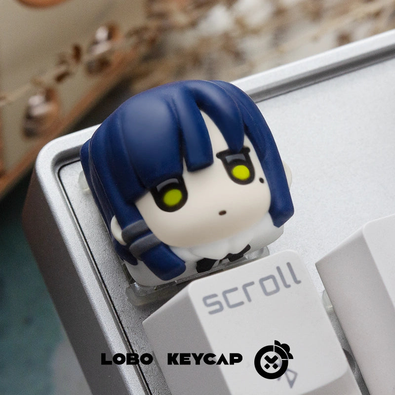 Bocchi The Rock! STARRY , Multicolored resin coloring artisankey caps