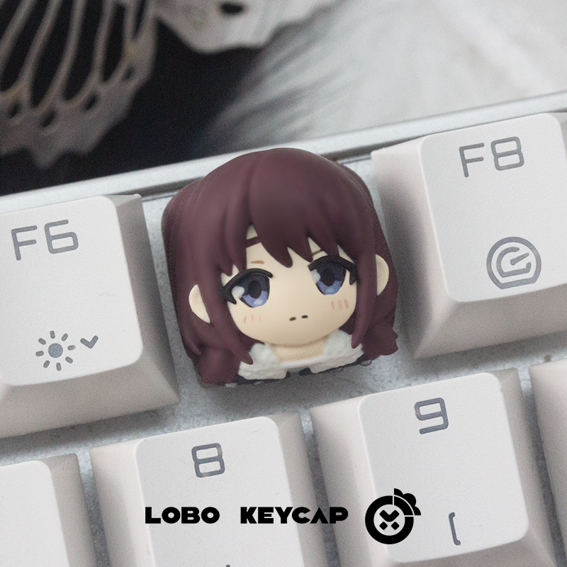 Weeping Girl Band! Theme keycaps, personalized resin mechanical keyboards, artistic keycaps