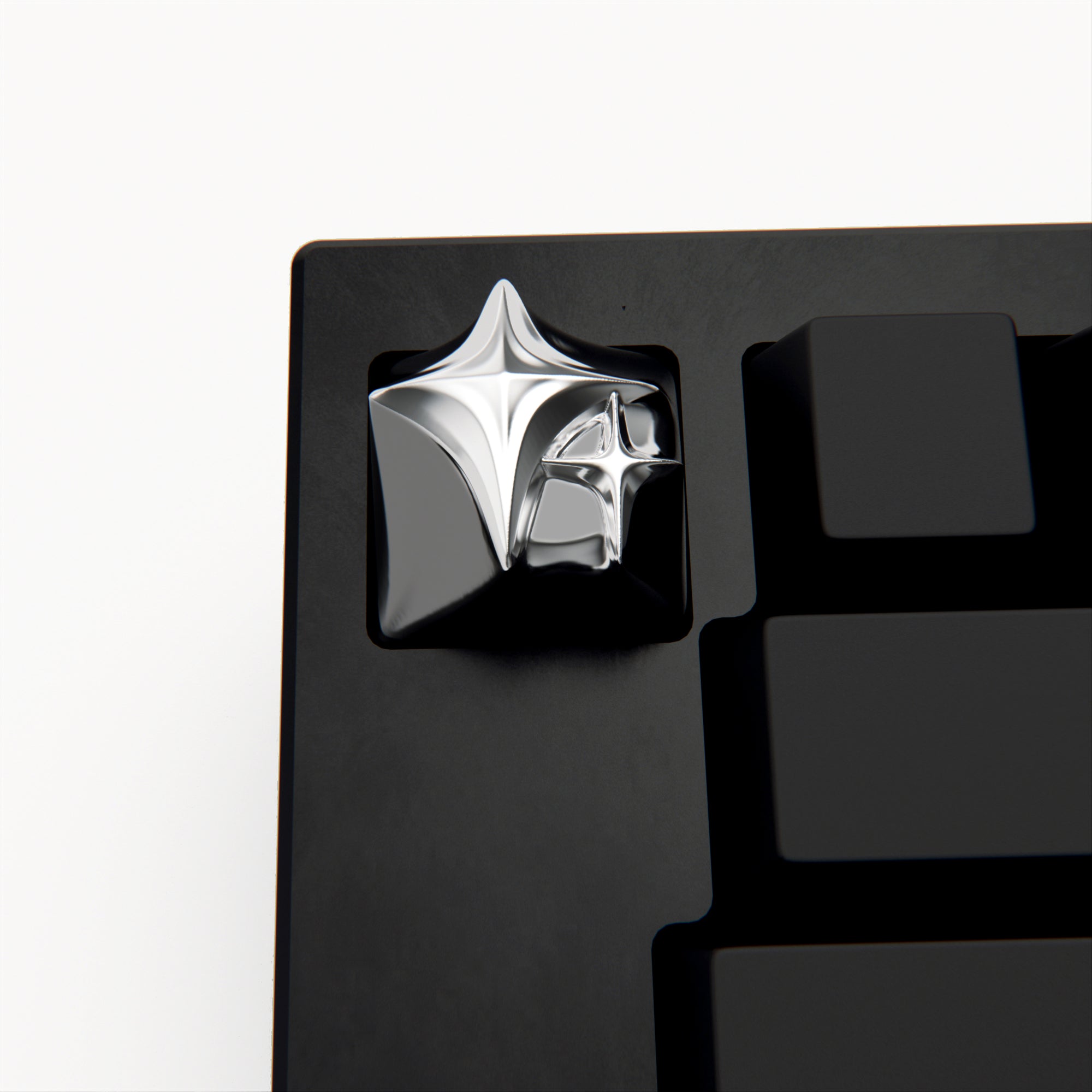 Cosmic Era Star Art Personalized Keycaps Customized Metal Keycaps, Mechanical Keyboard Decorative Keycaps