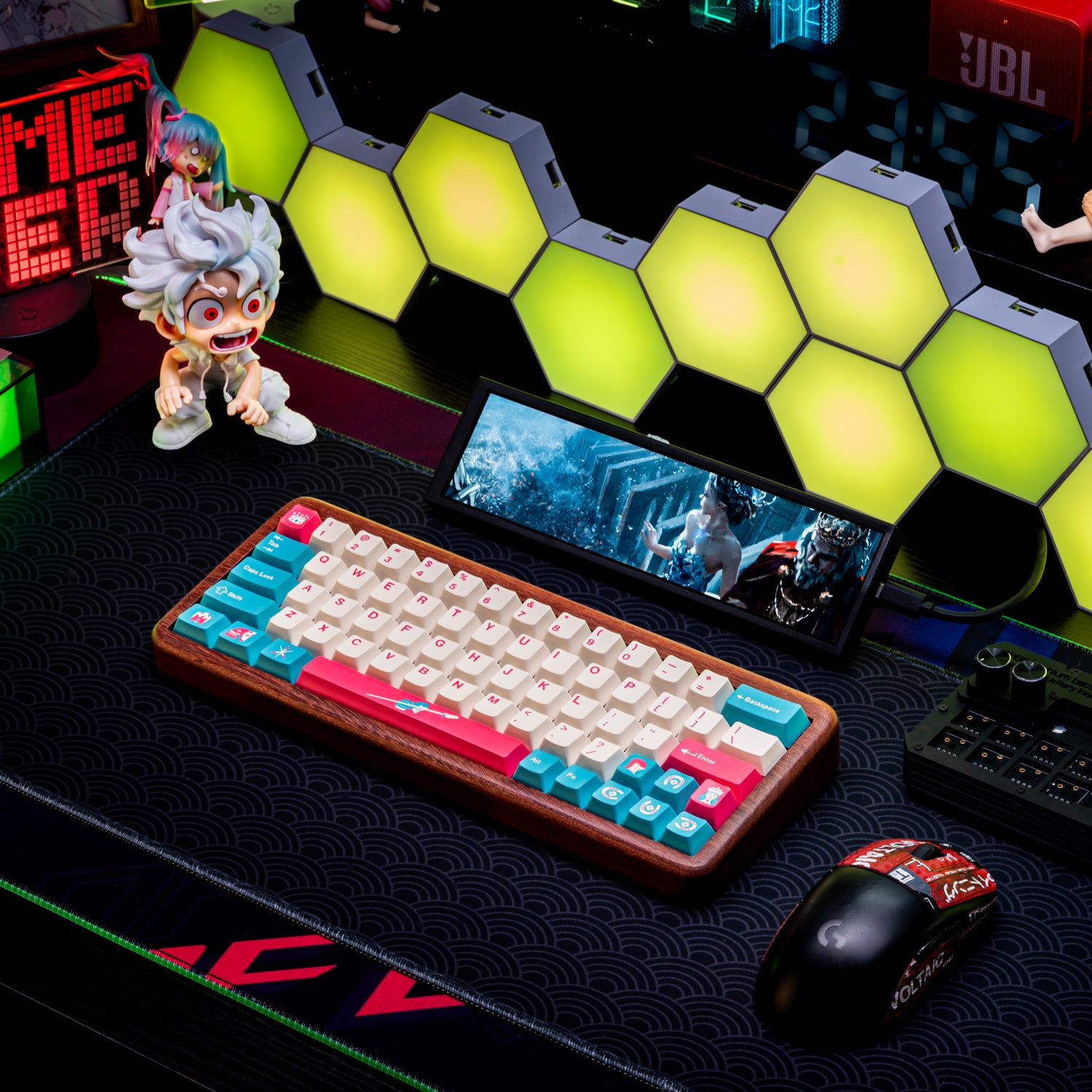 Princess and Knight themed keycaps for girls, cute original factory high pbt material, five sided heat sublimation compatible mechanical keyboard