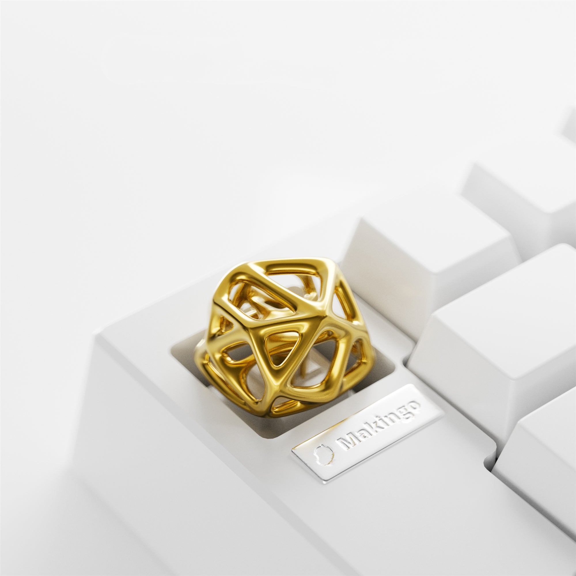 Hollow out personalized keycaps, customized metal aluminum alloy keycaps, single original Esc key
