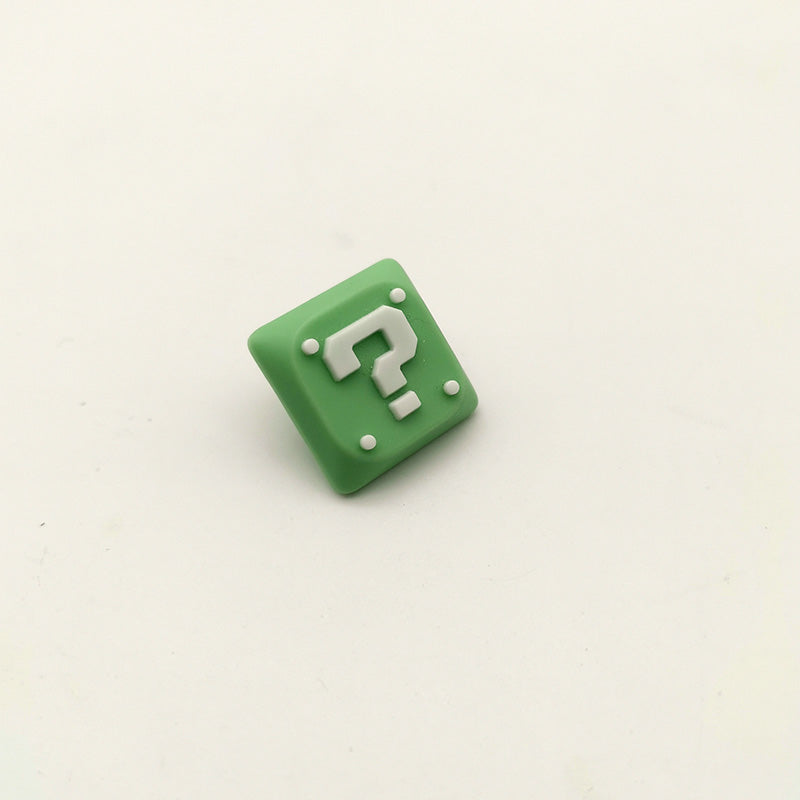 Mario question mark, adapted to the highly personalized keycaps of NuPhy Air switches. Decorative keycaps