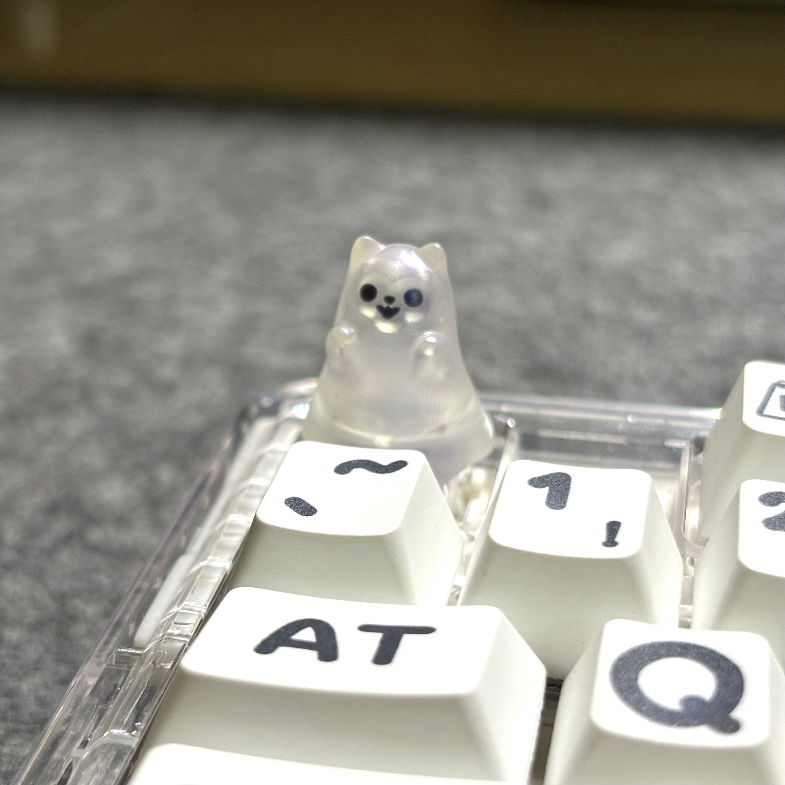 Ghost keycaps, single ESC personalized DIY keycaps, mechanical keyboard keycaps.
