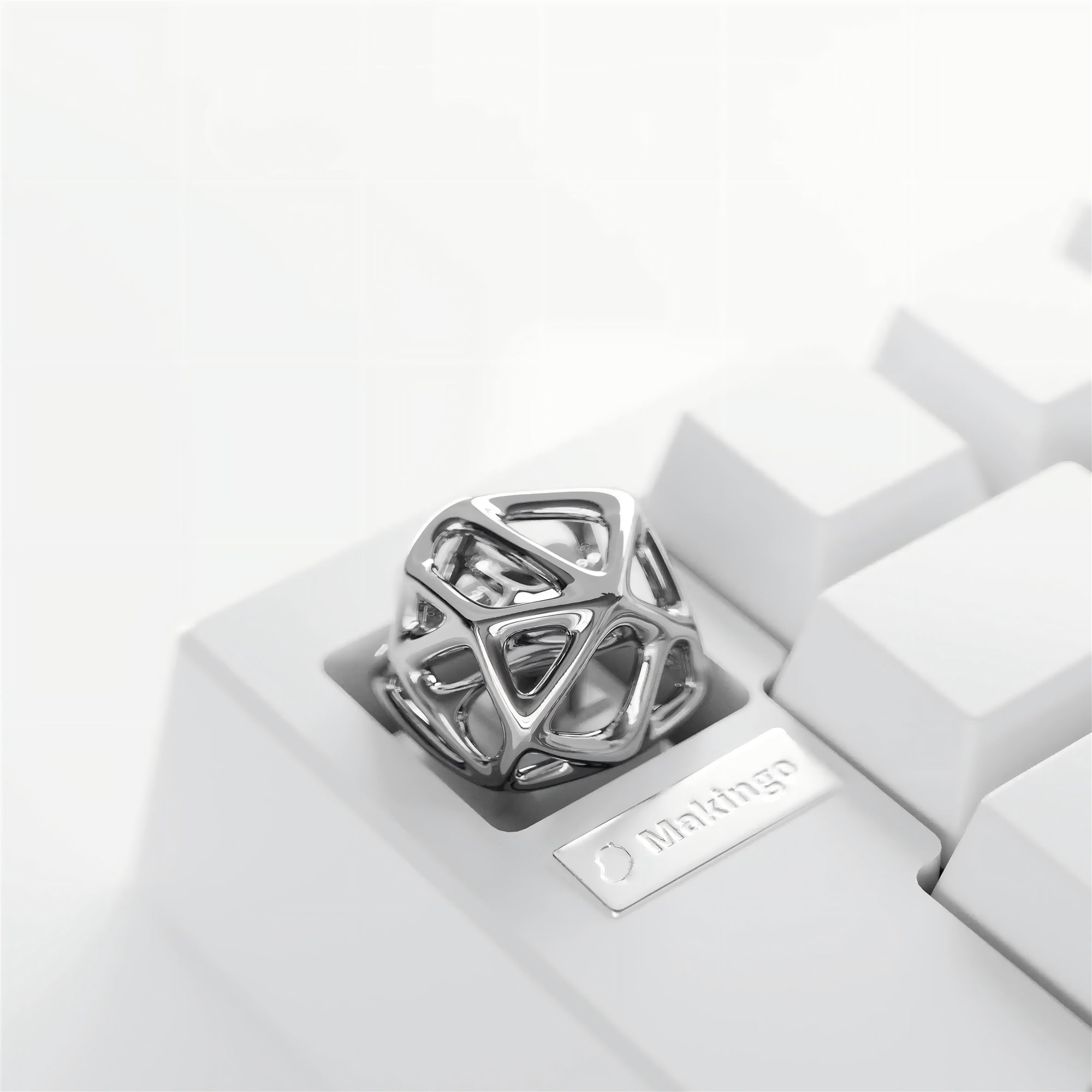 Hollow out personalized keycaps, customized metal aluminum alloy keycaps, single original Esc key