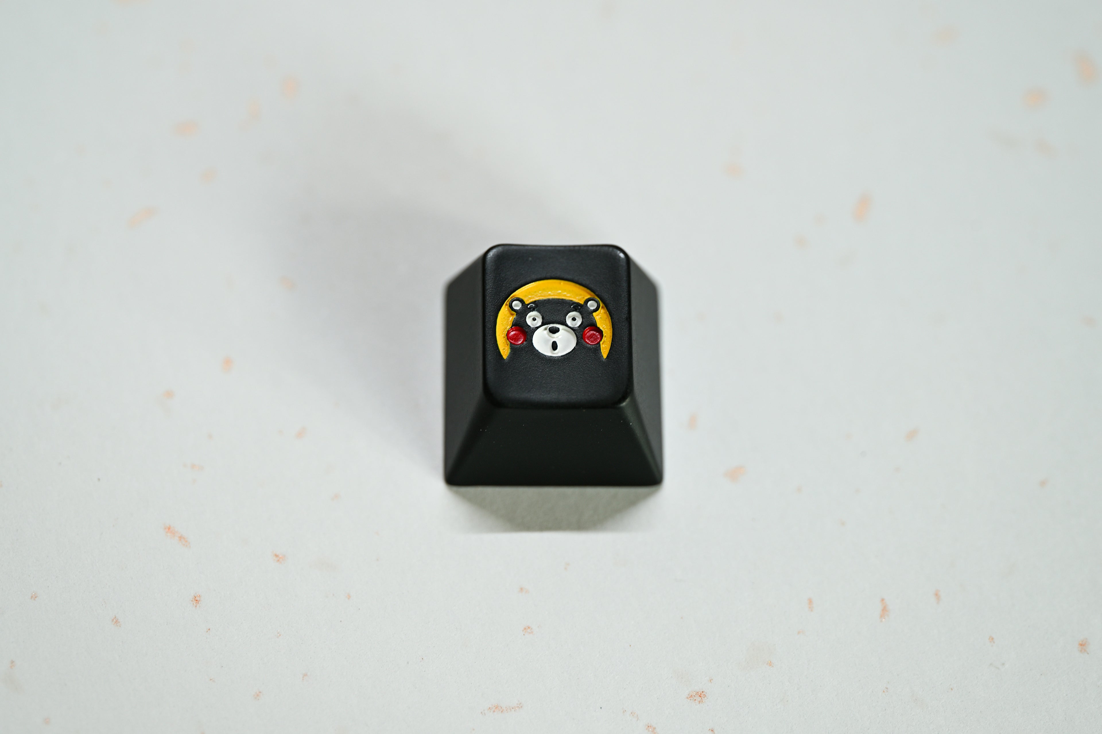 Kumamon zinc alloy keycaps, mechanical keyboard decorative keycaps, personalized keycaps