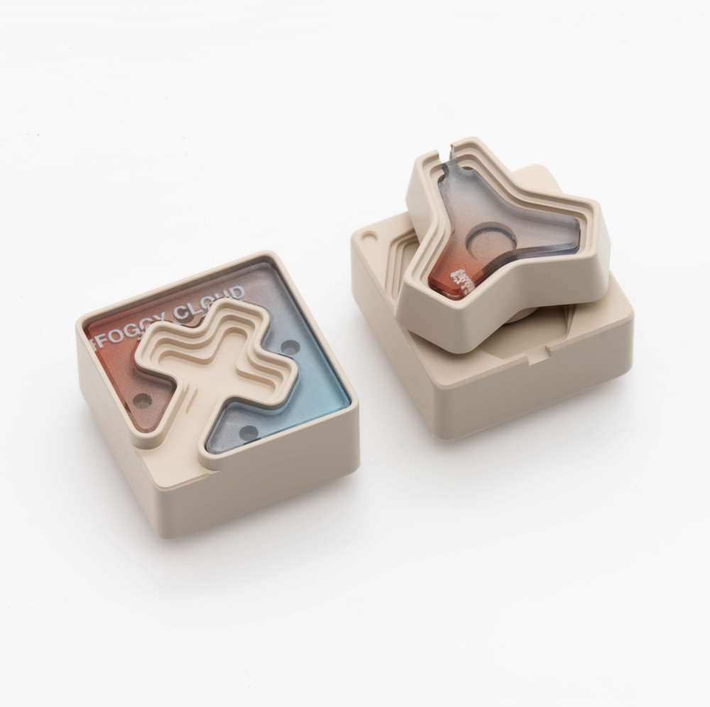 Reflection Rotating Keycaps, Aluminum Alloy Personalized Keycaps, Phase 2