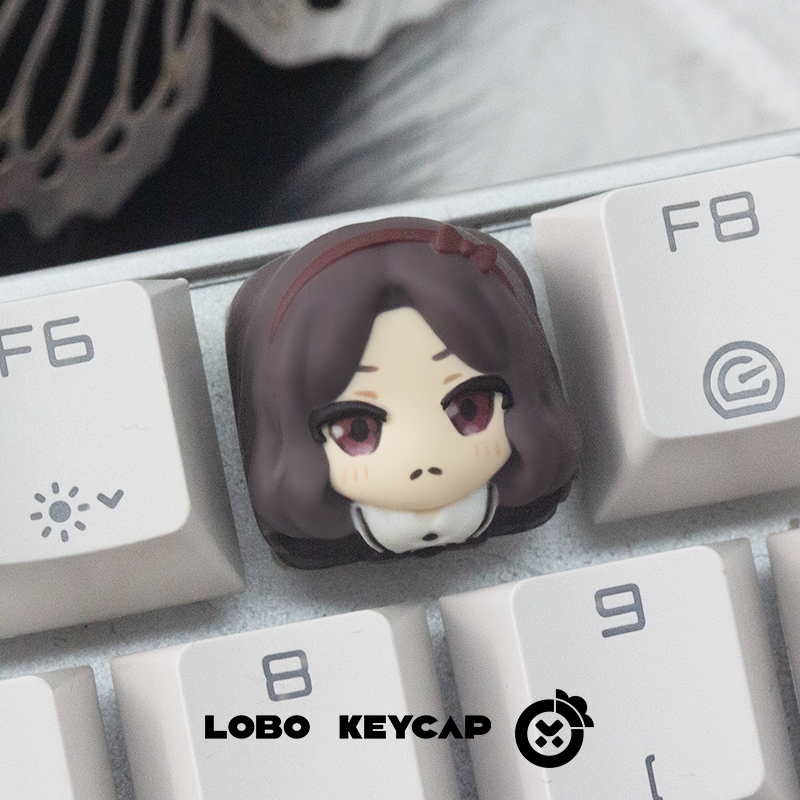 Weeping Girl Band! Theme keycaps, personalized resin mechanical keyboards, artistic keycaps