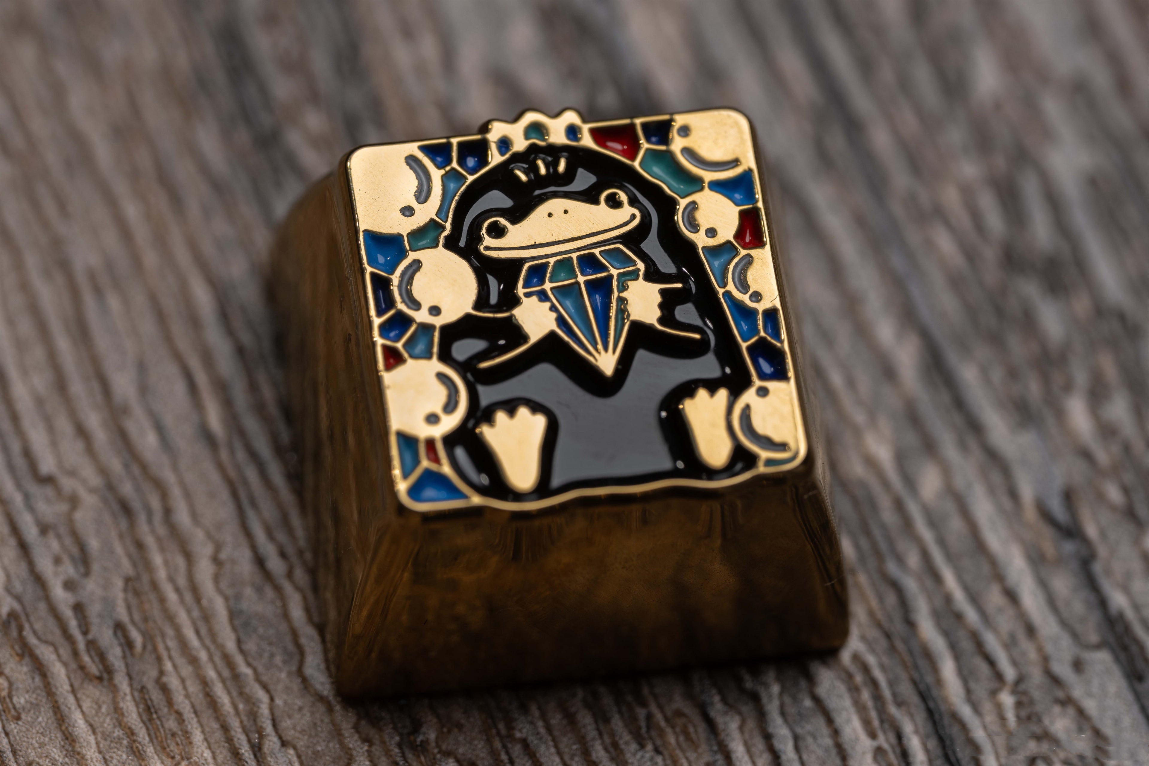 Animali Fantastici e Dove Trovarli, metal+enamel personalized keycaps, mechanical keyboard decorative keycaps (set).