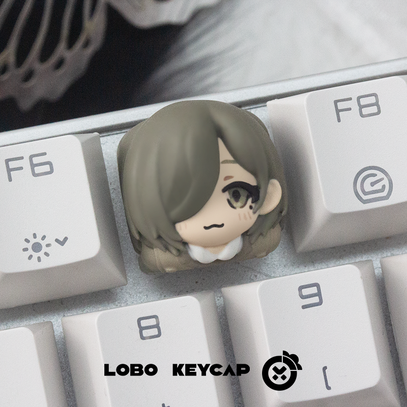 Weeping Girl Band! Theme keycaps, personalized resin mechanical keyboards, artistic keycaps