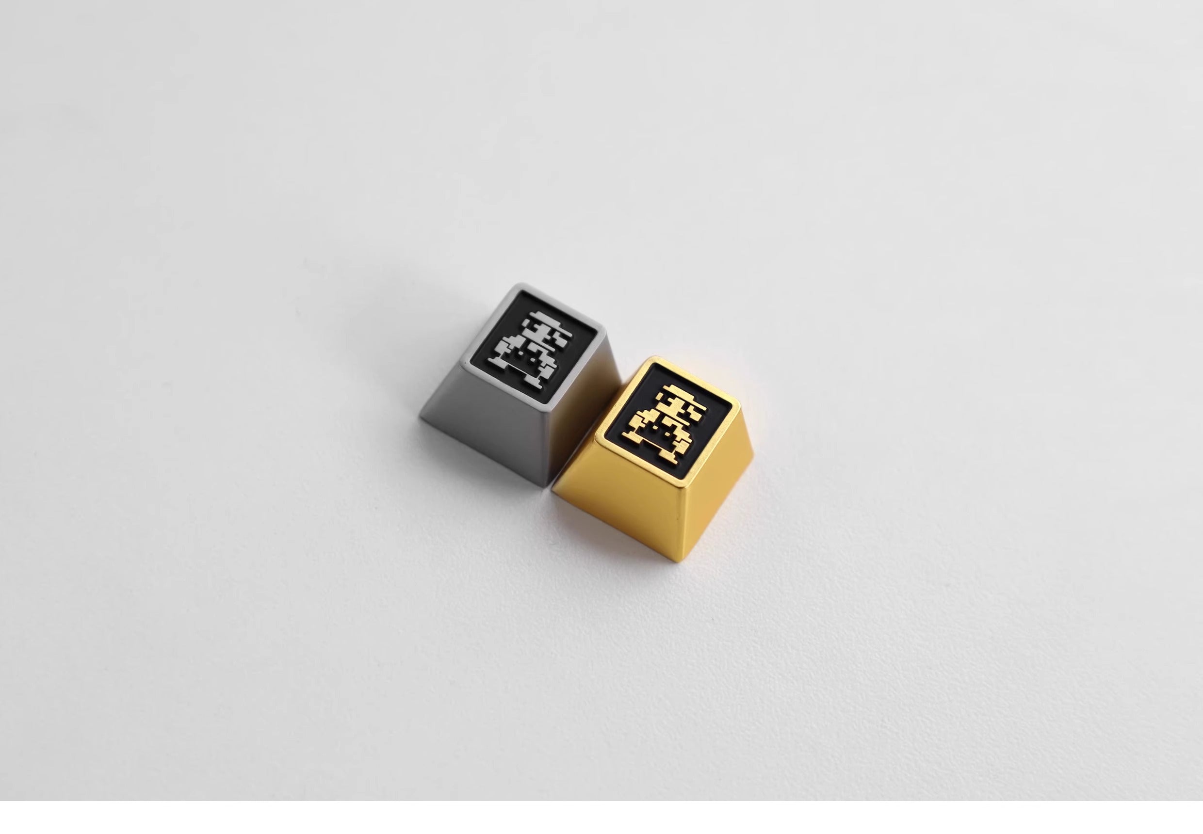 Mario Metal Personalized Keycaps Super Mario Keycaps Zinc Alloy Mechanical Keycaps Original R4 Height