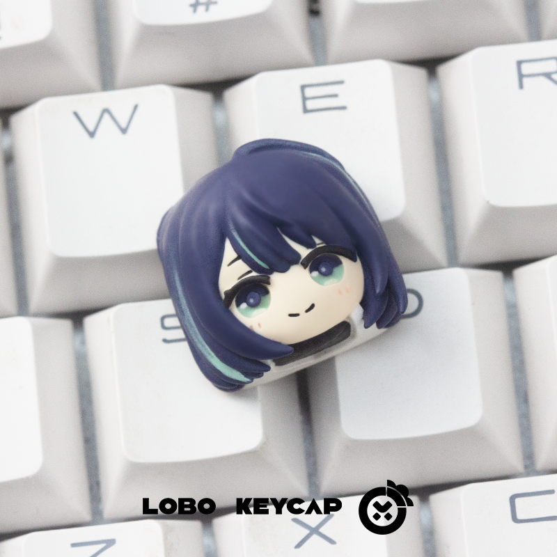 The child I pushed! Series Theme Personalized Resin Molding, Decorative Keycaps