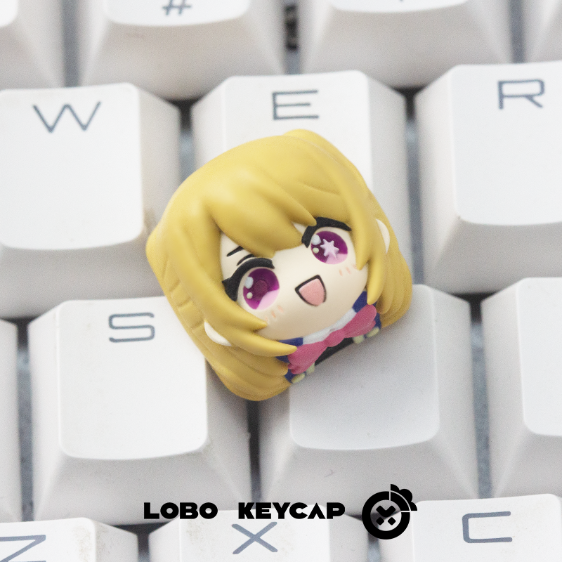 The child I pushed! Series Theme Personalized Resin Molding, Decorative Keycaps