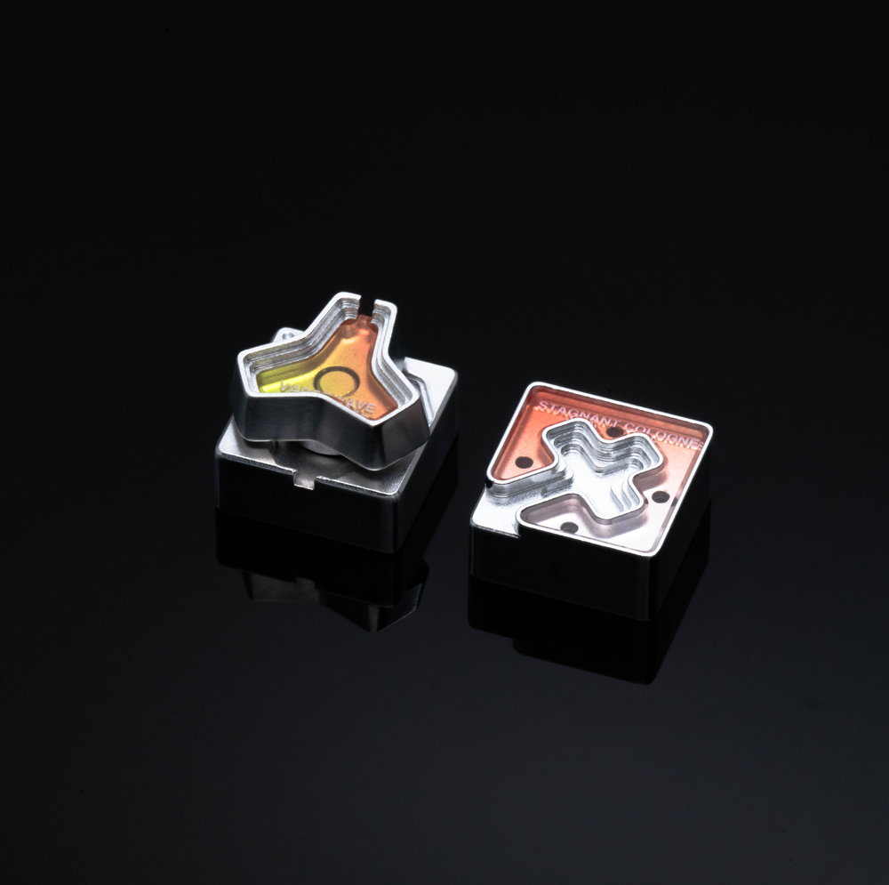 Reflection Rotating Keycaps, Aluminum Alloy Personalized Keycaps, Phase 2