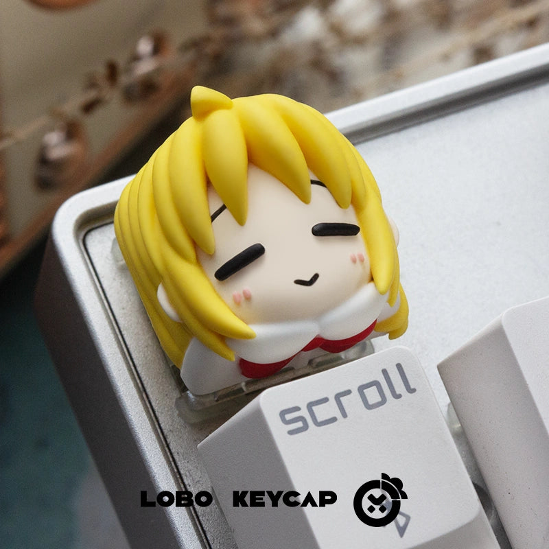 Bocchi The Rock! STARRY , Multicolored resin coloring artisankey caps