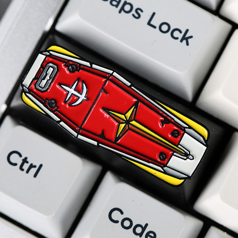 GUNDAM Personalized Keycap Mechanical Keyboard Cap Zinc Alloy Personalized Decorative Keycap