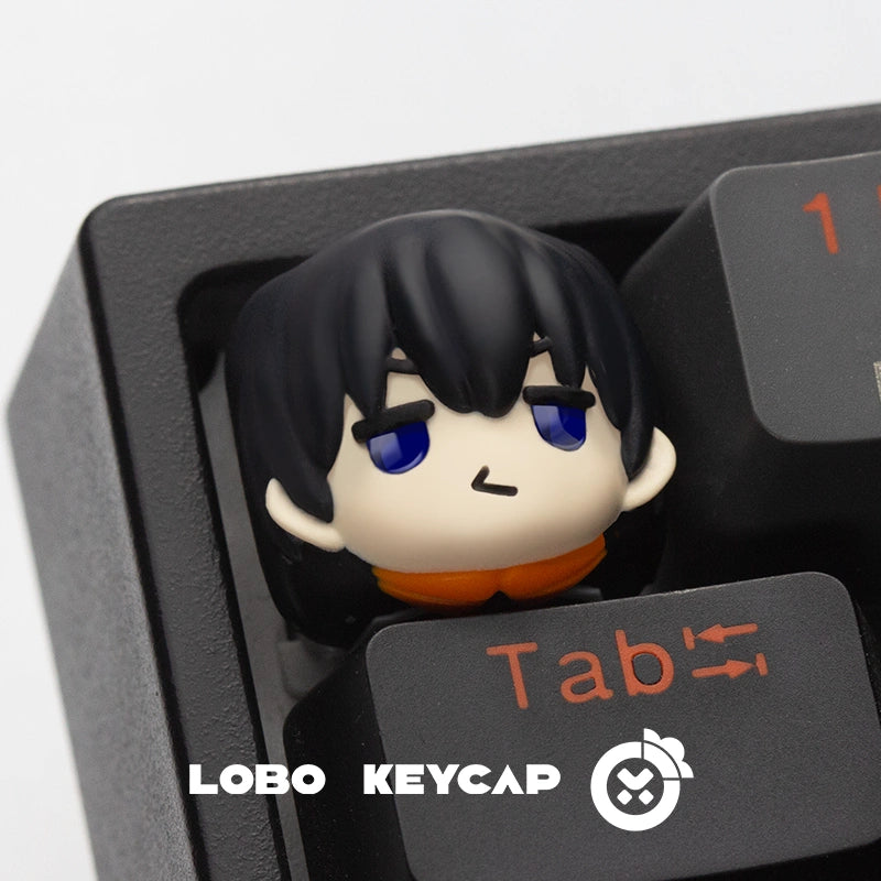 Volleyball boy! Shoyo Hinata,Tobio Kageyama,Kozume Kenma, Multicolor resin keycaps