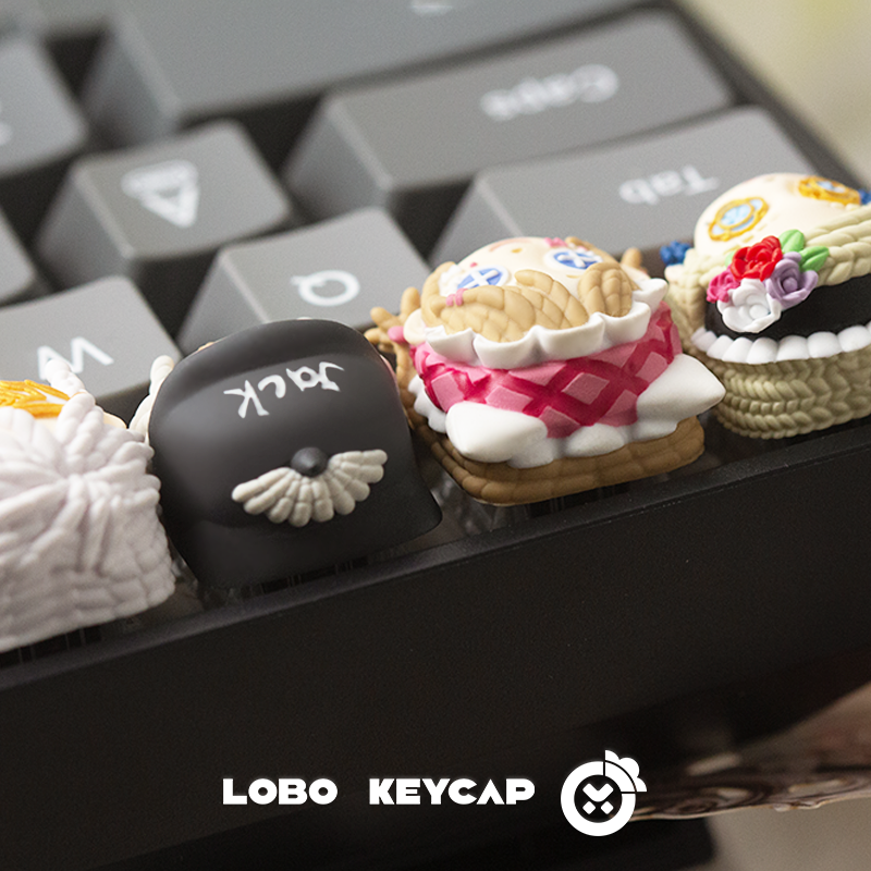 Identity V, multi-color resin personalized keycaps, artisankeycaps, Game anime peripheral keycaps