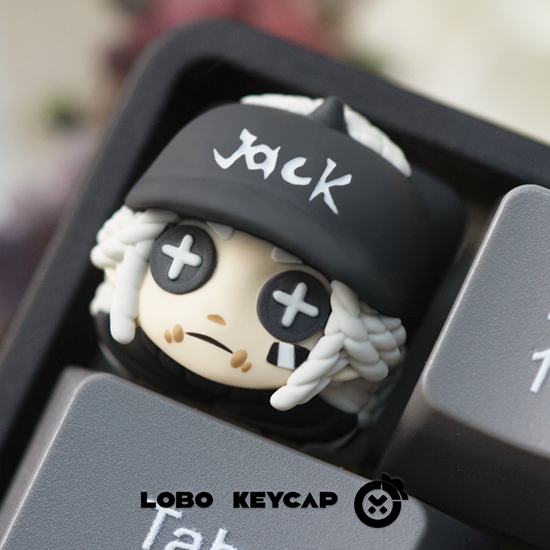 Identity V, multi-color resin personalized keycaps, artisankeycaps, Game anime peripheral keycaps
